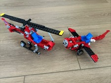 LEGO Technic Aero Hawk II 8812 Helicopter Rare Vtg Dbl Set Toy No Instructions