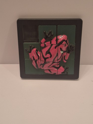 1993 DaMert Company 3D-Diapuzzle, roter Frosch - Bild 1 von 3