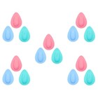 15 pcs Kleberblütenvase Silikonvase-Wand-montierte Blütenvase Pflanzentopf