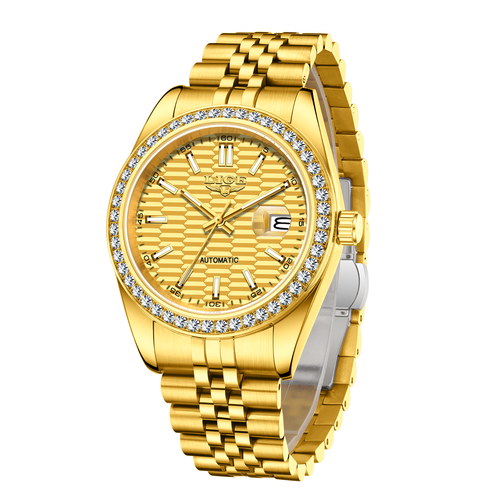 LIGE Mens Casual Watch Automatic Mechanical Date Luminous Waterproof Wristwatch - Picture 14 of 14