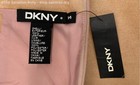 DKNY Women's Brown Leather Flat Front Back Zip Straight & Pencil Skirt Size 14 — photo 7