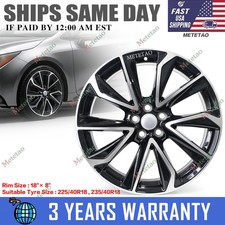 18 Alloy Wheel Rim 2020 2021 2022 2023-2025 2026 Fit For Toyota Corolla Se Xse