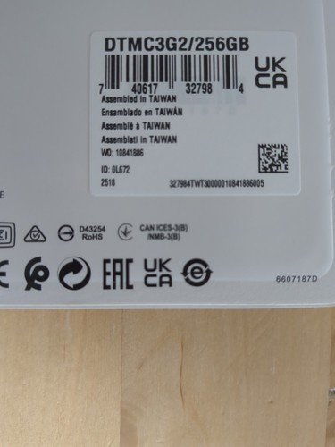 Kingston Data Traveler Micro 256GB/200MBS USB 3.2 Brand New In Sealed Packaging - Photo 6/13