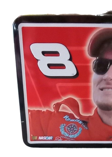 NASCAR Dale Earnhardt Jr. Tin Collectible Lunch Box #8 2004 Y2K FREE SHIPPING - Picture 3 of 10