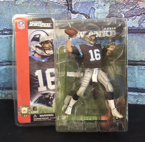 Chris Weinke 2002 McFarlane NFL Action figure series 3 Carolina Panthers NEW