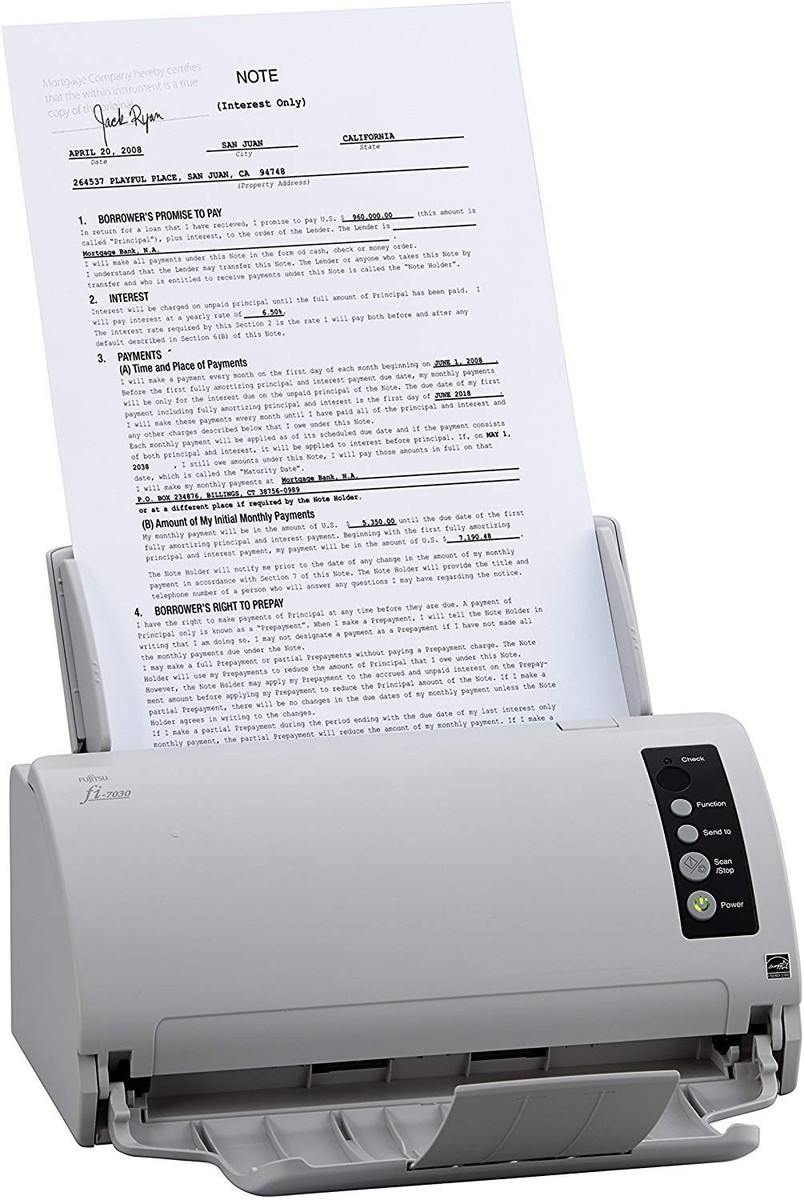 ふじこ Fujitsu Fi-7030 Value-Priced Front Office Color Duplex