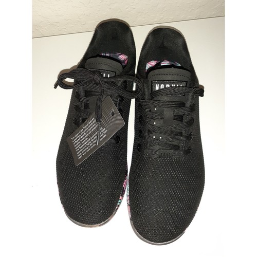 Nobull Damen schwarz pink mehrfarbig Superstoff Sneaker Hebeschuhe 8,5 NEU - Bild 3 von 9
