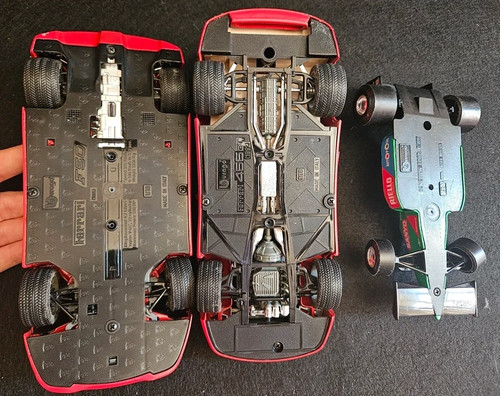 Lotto 3 Racing Cars Burago Ferrari F50 450GT Benetton Ford B188 1/18 1990s - Foto 7 di 7