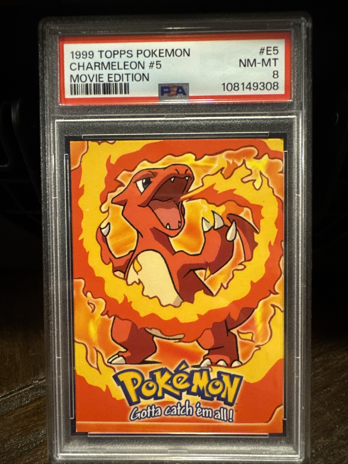 1999 Pokémon Topps Movie Edition Charmeleon PSA 10 #E5