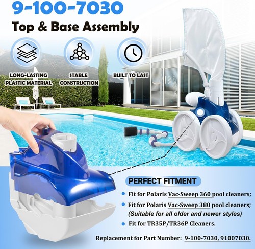 9-100-7030 Top & Base Assembly Replacement for Polaris Vac-Sweep 380/360 Models - Picture 2 of 9