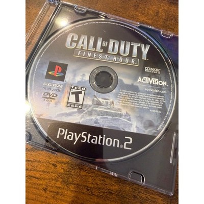 Call of Duty Finest Hour Sony PlayStation 2 PS2 2004 Activision SLUS 20725 Disc