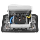 Desktop Socket 20A Bounce Design Outlet Table Connection Box Table Recessed⊹