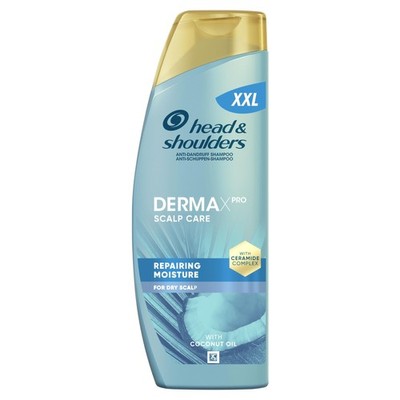 DermaXPro Repairing Moisture Anti Schuppen Shampoo 500ml mit Kokosöl und...