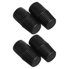 4 Pcs Broom Handle Replacement Threaded Tips Extension Rod Converter