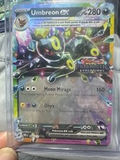 Pokemon TCG Umbreon ex Prismatic Evolutions Stamp Promo Card 060/131 NM