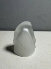 Vintage Frosted Crystal McKee Crystal Closed Leg Bottoms Up Shot Glass #77725 💎