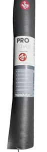 Manduka Pro Travel Yoga Mat 71"X24" Black 
