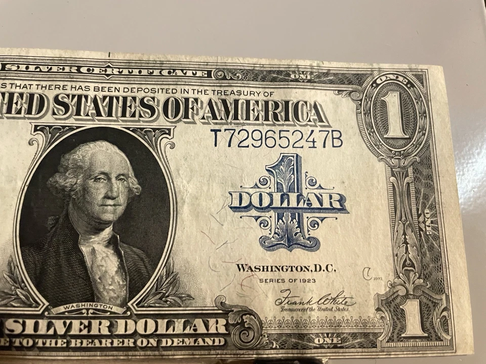 1923 $1 Dollar Bill xf ((CRISP)) (AU)) - Image 4 of 4