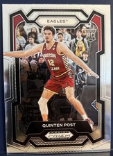 Quinten Post 2024 Prizm Draft Picks Rookie Card #73 Eagles/Golden State Warriors