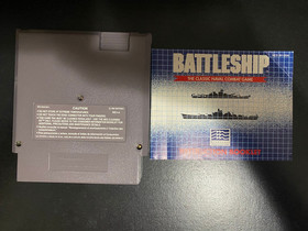 Battleship w/manual - NES - Mindscape - Very Good Condition