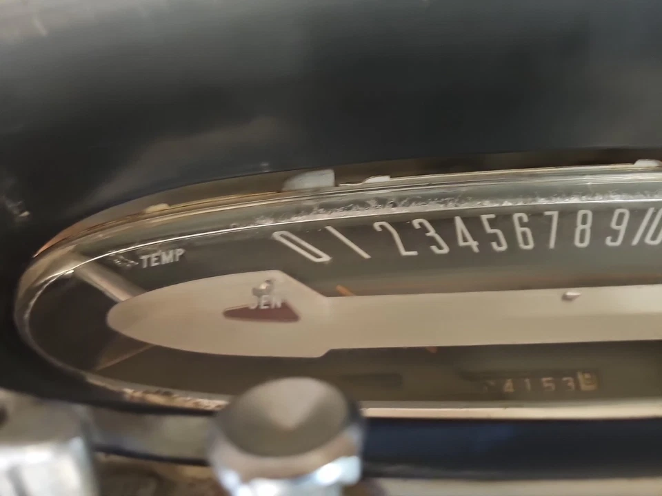 1960 AMC Rambler Speedometer, Fuel & Water Temp Gauge Cluster - Image 2 of 4