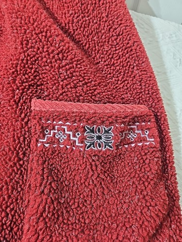 Anthony Richards Vintage Reversible Fleece Cranberry Coat Mantel Damen LP - Bild 9 von 10