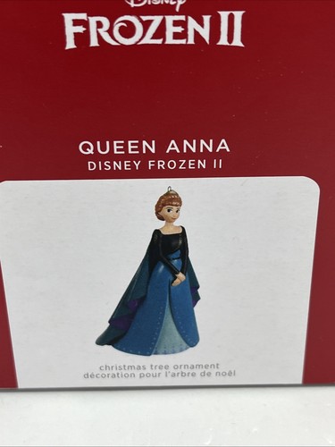 Hallmark Adorno de Navidad 2021 QUEEN ANNA Disney FROZEN II Porcelana H60 - Imagen 2 de 4