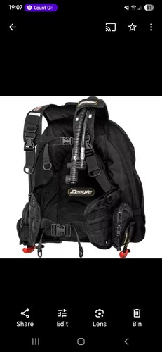 Zeagle Covert XT BCD Large Scuba diving
