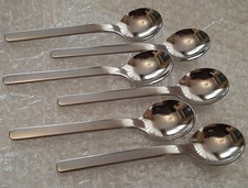 WMF CENTO Cromargan 6 Kaffeelöffel Teelöffel 13,3 cm TOP