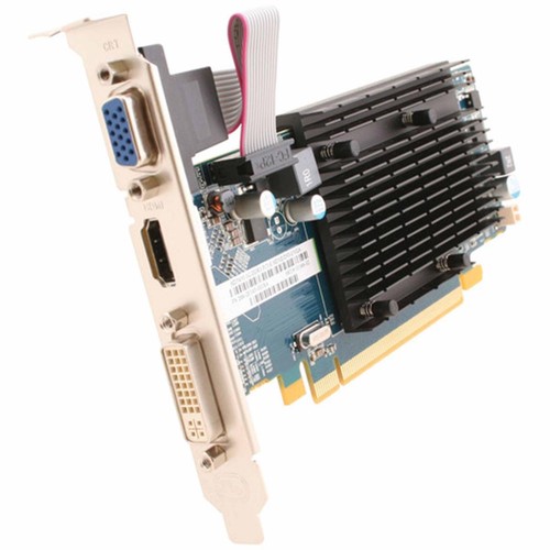 SAPPHIRE HD5450 1GB GDDR3 Video Card HDMI VGA DVI Graphics Multi Monitor PC
