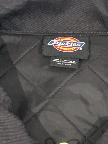 Dickies Herren 3XL Jacke isoliert gefüttert gesteppt Eisenhower Reißverschluss wattiert Mantel - Bild 4 von 5