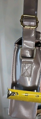 Loungefly Loves Hello Kitty Sanrio Pink, Gray Patent Shimmer Bag Purse... - Picture 11 of 24