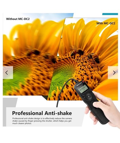 Neewer EZA-N3 Digital Timer Shutter Release Remote Control for Nikon New - Picture 6 of 9