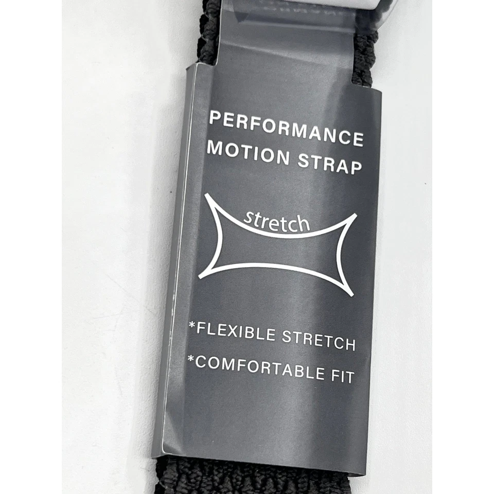 Cinturón elástico reversible trenzado negro gris Callaway Swing Tech pequeño 30-32 nuevo con etiquetas Foto 4 de 4