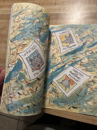 We're The Big Bad Wolf Paperback Scholastic Book Great Condition - 第 4/10 張圖片