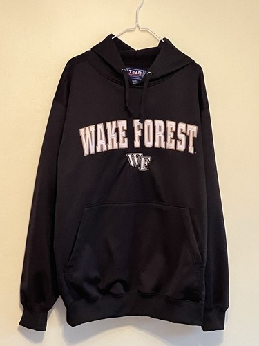 Wake Forest Team Edition Black Men’s XL Embroidered Hoodie - Picture 1 of 3