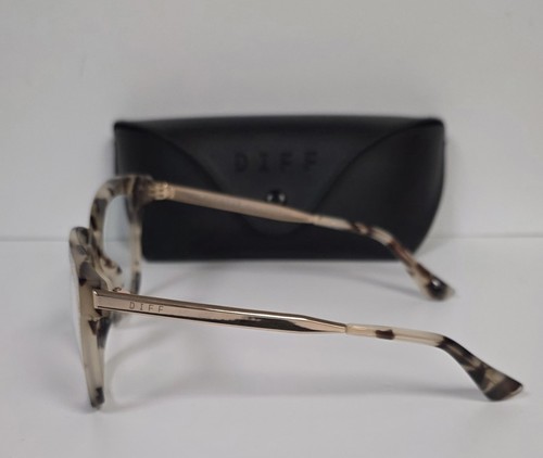 DIFF EYEWEAR BELLA CT-BB10 Creme Schildpatt Blaulicht Brille 54-19-142 mm - Bild 2 von 12