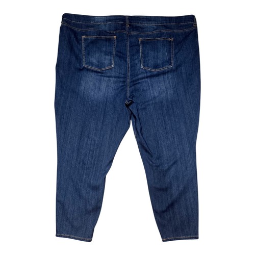 Molly & Isadora Plus Size 32W Leroy Skinny Ankle Blue Jeans Stretch Denim NWT - Picture 2 of 13