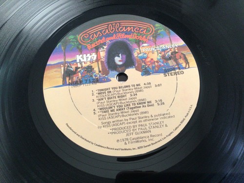 Kiss Paul Stanley Vinyl LP Schallplatte USA - Bild 8 von 9