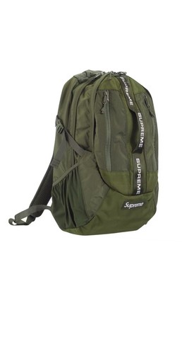 Supreme Backpack (FW22) Olive/Green/White - Picture 3 of 5