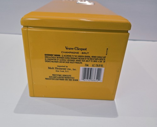 Veuve Clicquot Naranja Smeg Nevera Champagne Enfriador Edición Limitada Lata - Imagen 6 de 9