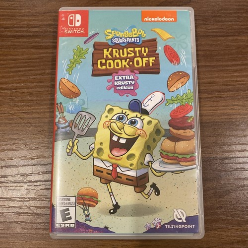 Nintendo Switch Game - Sponge Bob Squarepants: Krusty Cook-Off Extra Krusty Ed.