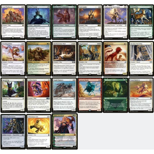 Rin And Seri, Inseparable Custom Deck MTG | Cat And Dog Tribal EDH Deck - Picture 12 of 16