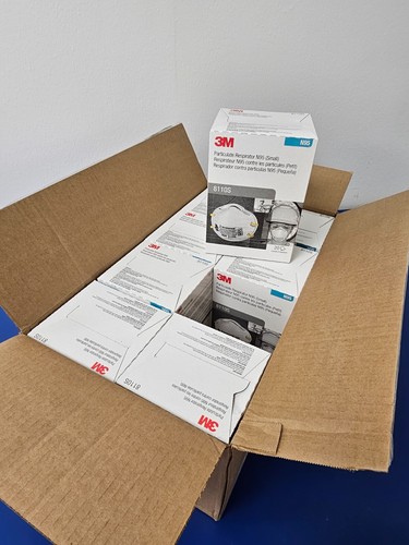 3M PARTICULATE RESPIRATOR 8110S N95 160 per/Case - Picture 6 of 8