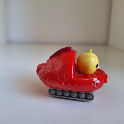2014 Mattel Octonauts Vegimals Tunip The Turnip Gup X Speeders Red Car Rollers - Picture 9 of 16