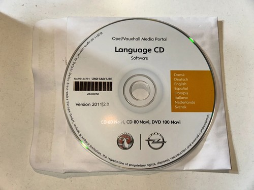 NUEVO Radio de coche DVD 100 MP3 KZ AO Carbón Piano Original Opel Corsa D - Imagen 7 de 9