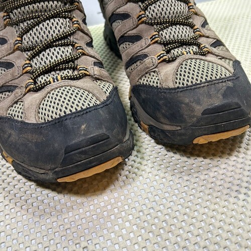 Merrell Moab 2 Mid Waterproof Hiking Boots Vibram Traction Mens 9.5 - Picture 3 of 11