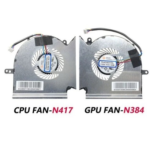 Fan For MSI MS-16P7 GL63 GE63 GP63 GV63 GL73 GP73 GE63VR MS-16P1 MS-17C1 N417 - Picture 4 of 6