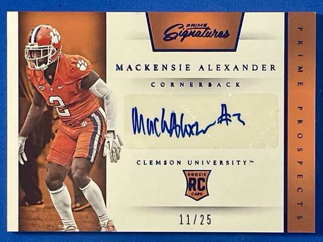 2016 Prime Prospects Signatures Auto Mackensie Alexander RC Rookie 11/25 #234