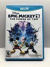 Disney Epic Mickey 2: The Power of Two (Wii U, 2012) Complete Tested Working
